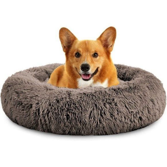 Dog Bed Calming Pet Bed for Large Medium Small Dogs  Washable Anti Anxiety - Picture 1 of 4